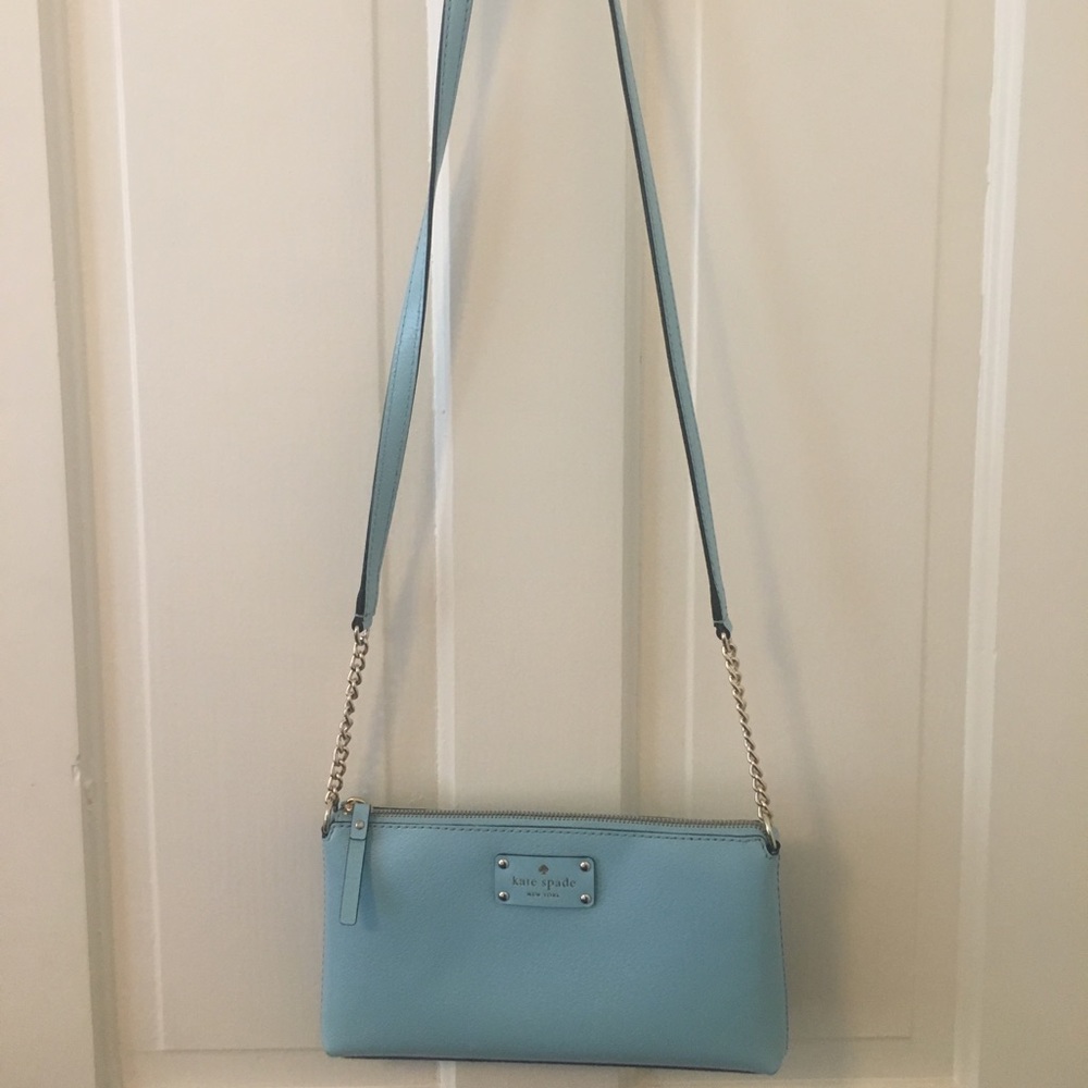 Kate Spade Dusty Baby Blue Crossbody Bag